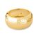 Bracelete Maxi Dourado Martelado Polido PU03030295DOLS